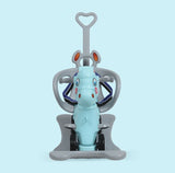 Playgro Horse Rotating Rocking Rider with Handle 30 × 14 × 29.5 Inch – Multicolor