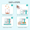 Budds Buddy 4 in 1 Baby Mini Food Processor With Steamer and Blender