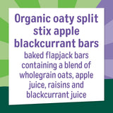 Organix Kids Apple & Blackcurrant Oaty Split Stix Bars – 3+ Years, 5 x 23g