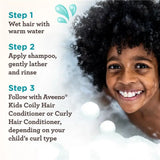 Aveeno Kids Curly & Coily Hair Shampoo with Oat & Shea Butter – 354 ml