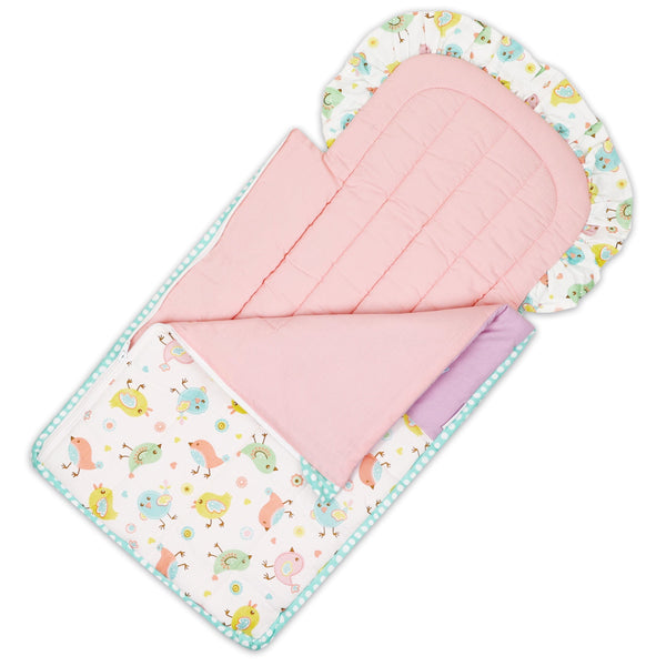 Abracadabra Quilted Nest Bag - Chirpy Bird