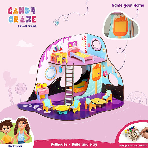 Webby Candy Craze A Sweet Retreat Wooden Doll House Price