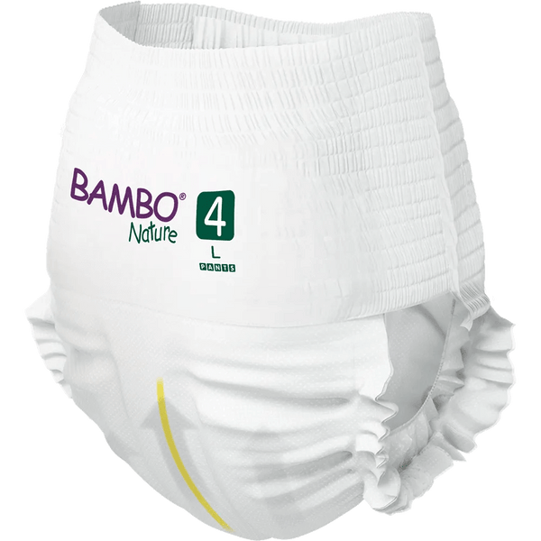 Bambo Nature Training Pants - Size 4 Large (Pack Of 20)