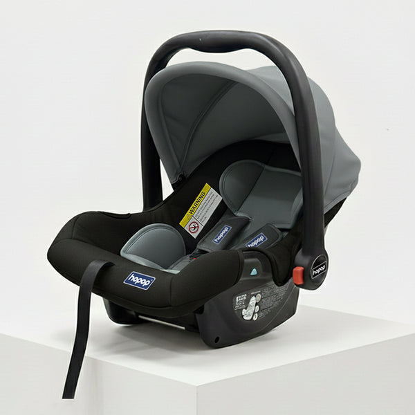 Hopop 4 in 1 Infant Car Seat Multi-Purpose Comfy 0–15M / 13kg – Black Grey