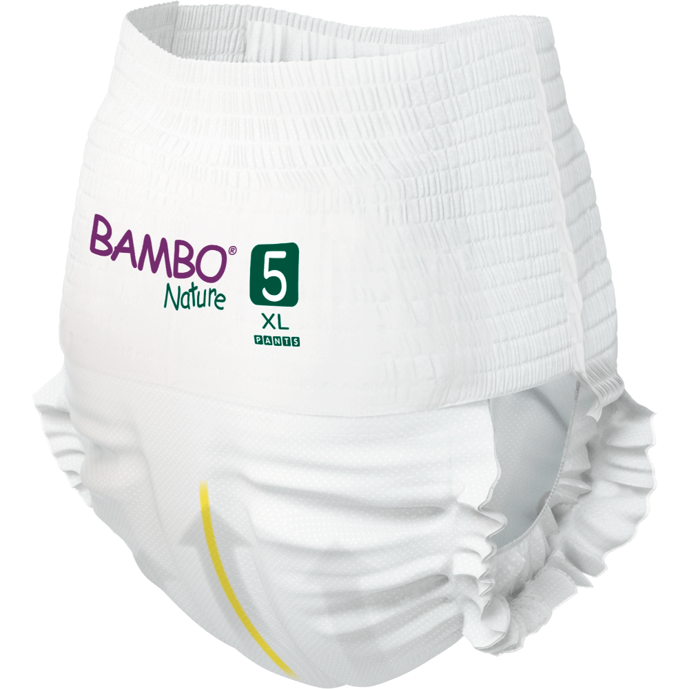Bambo Nature Pants Diapers Size 5 XL 11–17 kg – 38 Count