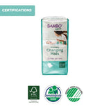 Bambo Nature Disposable Changing Mats 60 × 60 cm – Pack of 10