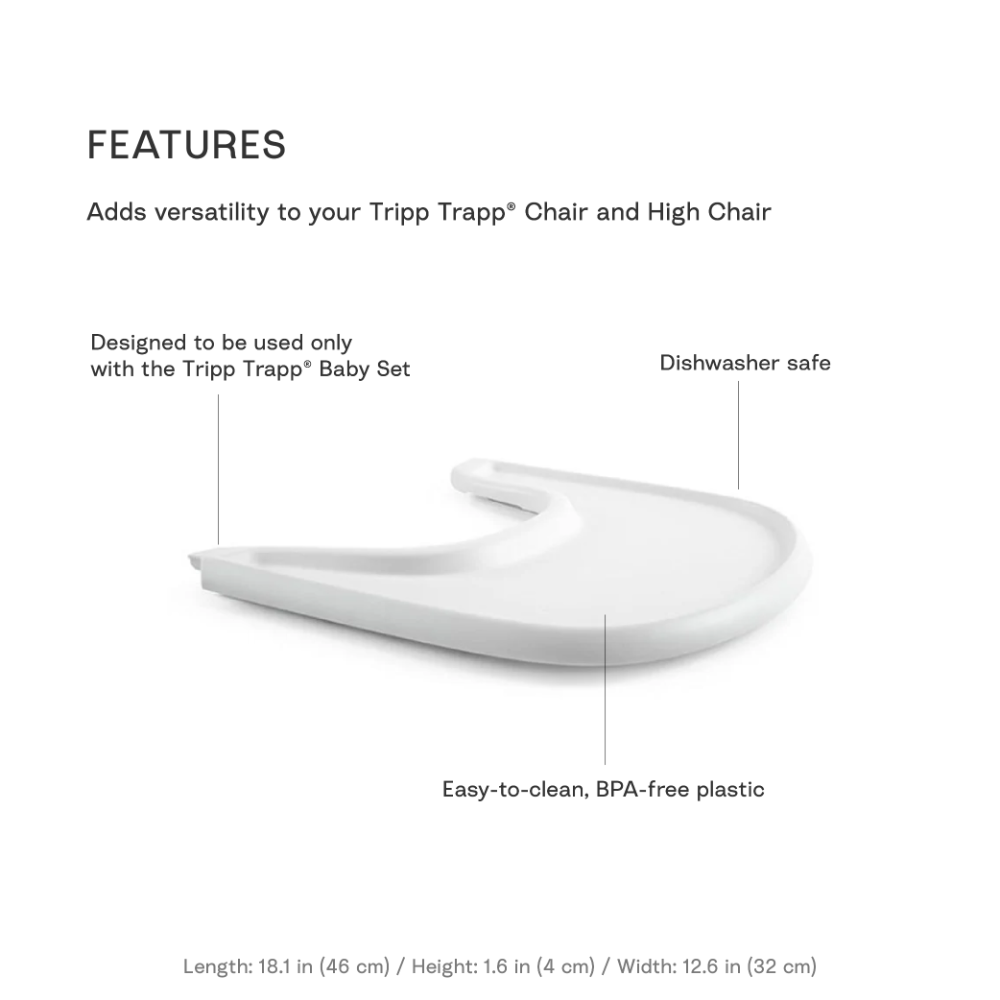 Stokke Tripp Trapp Tray - White