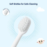 Hopop Soft Baby Toothbrush (6–36 Months) - Yellow