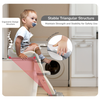 R For Rabbit Hilltop Step Stool and Potty Seat 2 in 1 Grey White