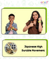 Spiky EVA42 Round Analog Watch for Kids 3–14 Years Green