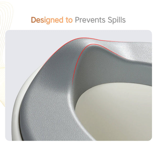 Hopop Baby Potty Training Seat Soft Cushioned Toilet Trainer 6M–4Y – Peach
