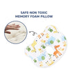 Hopop Memory Foam Baby Head Shaping Pillow - Giraffe