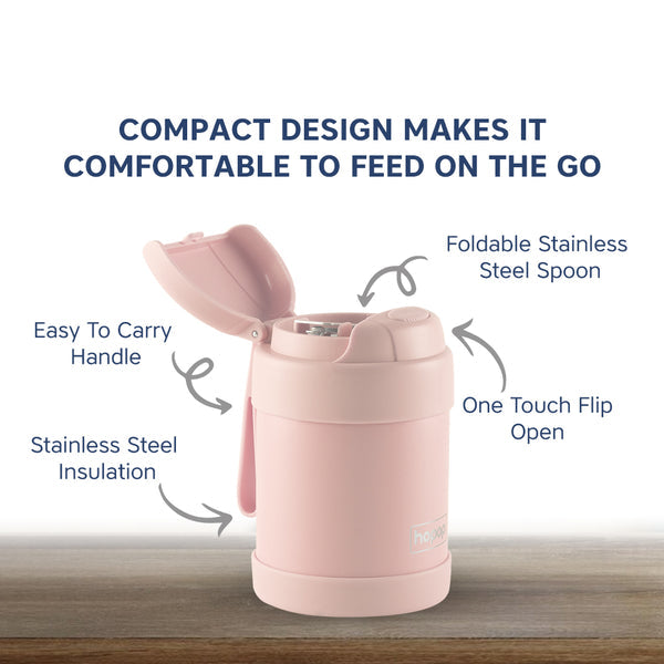 Hopop Stainless Steel Insulated Food Jar for Kids