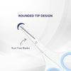 Hopop Baby Safety Nail Scissors with Rounded Head - Blue