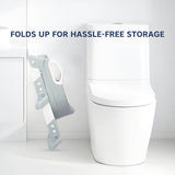 Hopop Potty Training Seat Toddler Step Ladder Foldable One Size – Grey