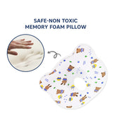 Hopop Memory Foam Baby Head Shaping Pillow Newborn & Infant Friends
