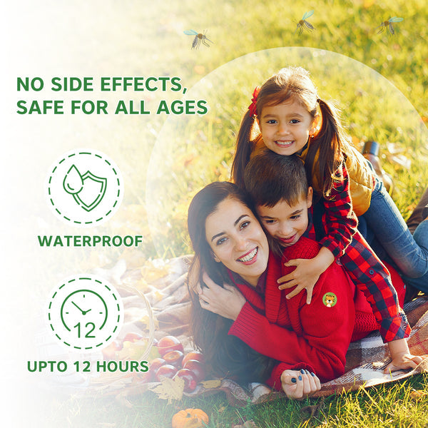 Hopop Mozzbito Natural Mosquito Repellent Patches 24 Patches – Multicolor