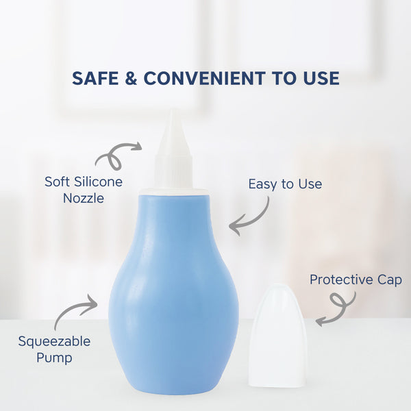 Hopo Nasal Aspirator - Blue