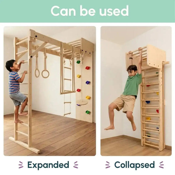 Curious Cub Wall Foldable Jungle Gym