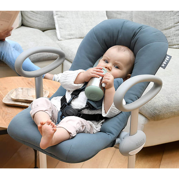 Beaba Stainless Steel Straw Cup 250 ml - Sage Green