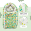 Mee Mee 3-in-1 Baby Carry Nest Sleeping Bag & Mattress 0–6M – Green