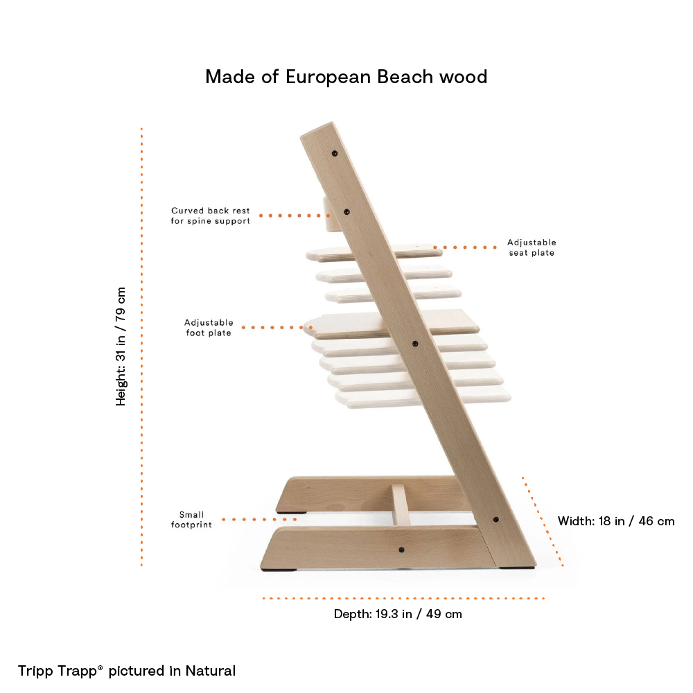 Stokke Tripp Trapp Chair For Life Natural