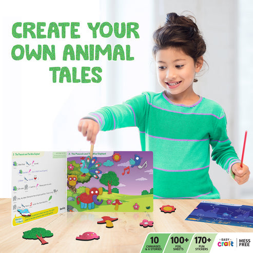 Smartivity Foil Magic - Animal Wisdom Tales 4 - 8Y