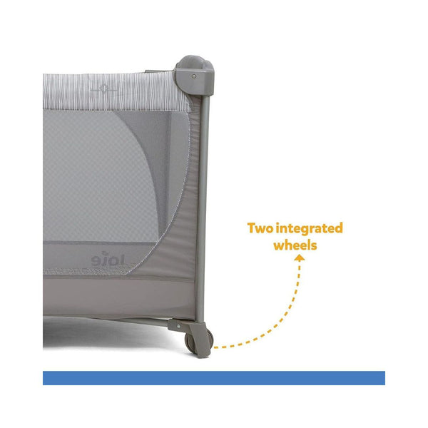 Joie Travel Cot Commuter™ Change Bounce - Nature Alphabet