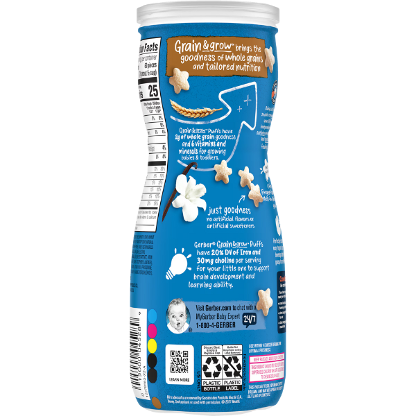 Gerber Vanilla puffs