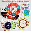 Webby Wooden Spin Win - Spin, Match & Win Educational Game
