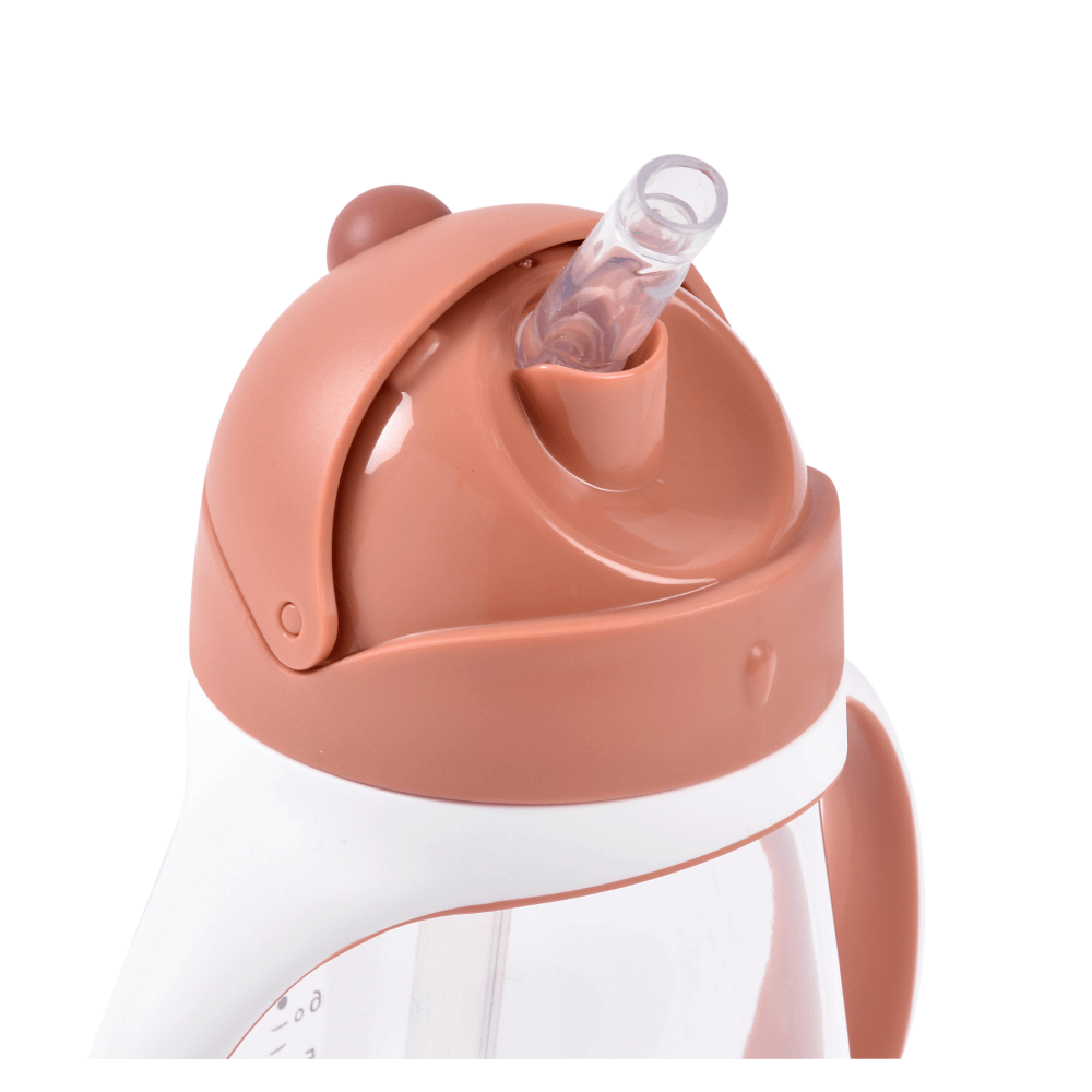BÉABA 300 ml Leak-Proof Straw Cup – Terracotta