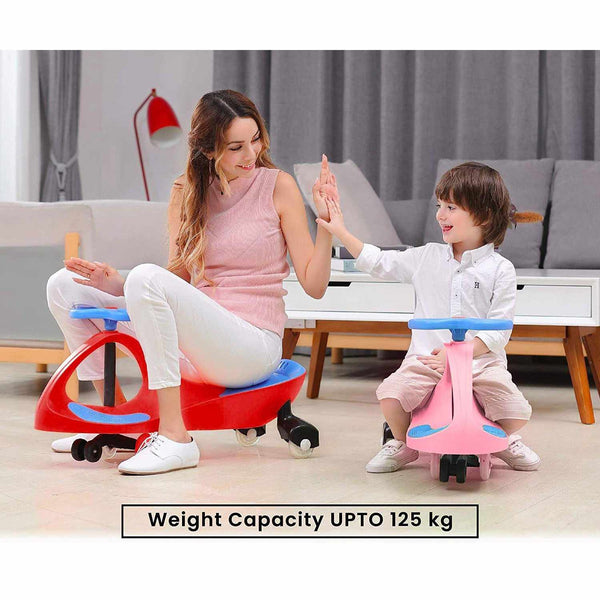 R For Rabbit Swing Car Iya Iya Pink Blue