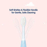 Hopop Extra Soft Baby Toothbrush 6–36 Months Pink