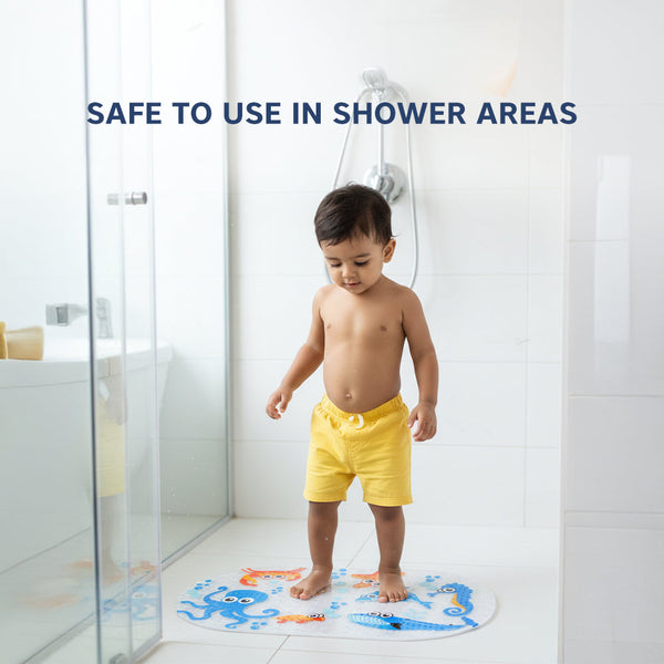 Hopop Non-Slip Bath Mat - Dino