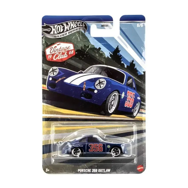 Hot Wheels Porsche 356 Outlaw Vintage Club 1968 Silver Series 2026