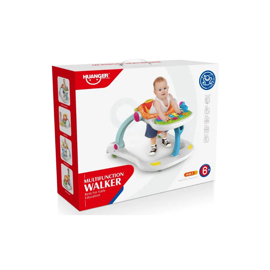 Huanger 4-in-1 Baby Walker 70 x 56 x 47 cm Multicolour