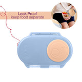 b.box Snackbox 11 × 16.5 × 5.7 cm Feeling Peachy Light Blue