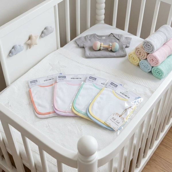 Hopop Baby Feeding Bib One Size – Assorted