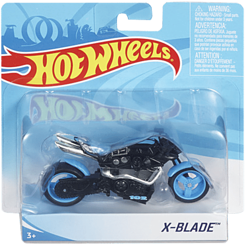 Hot Wheels X-Blade Multi Color Motorcycle3+