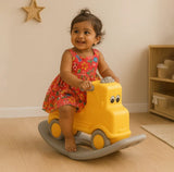 Playgro Wagon Rock-N-Ride 29.5 × 14.5 × 17.5 Inch – Yellow