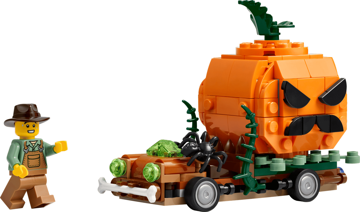 LEGO Jack-O'-Lantern Pickup Truck 177 Pieces 8 × 6 × 10 cm Multicolour