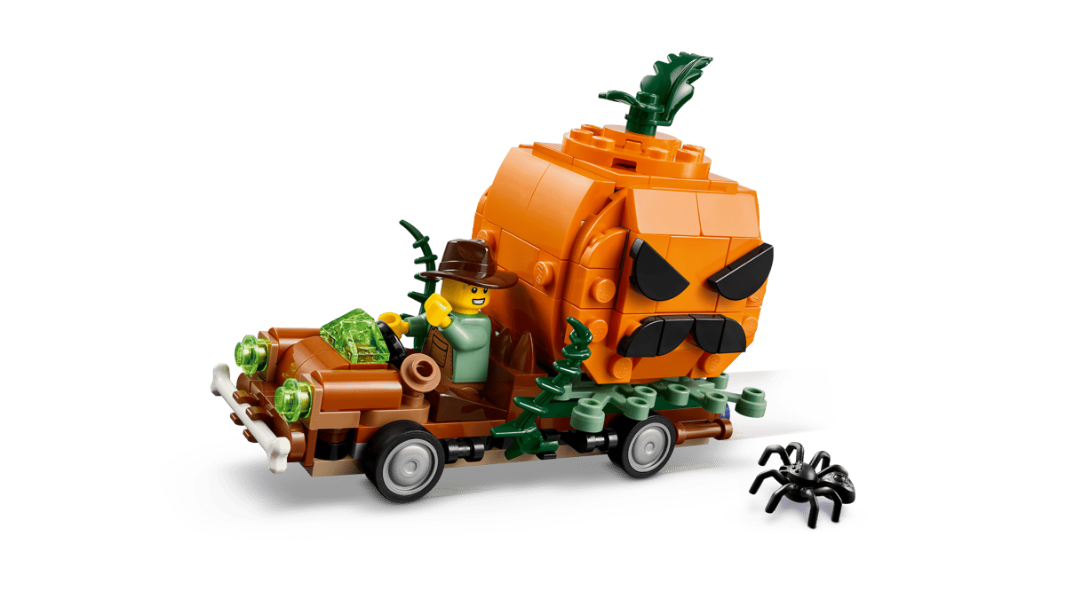 LEGO Jack-O'-Lantern Pickup Truck 177 Pieces 8 × 6 × 10 cm Multicolour