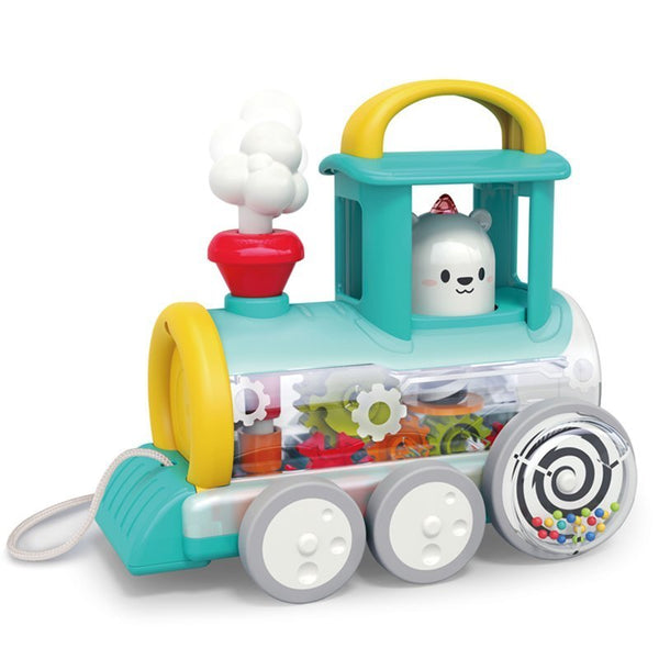 Hola Push Along Train Engine 6M+ Multicolor