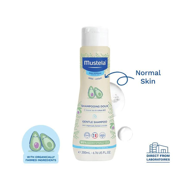 Mustela Gentle Shampoo (200ml)