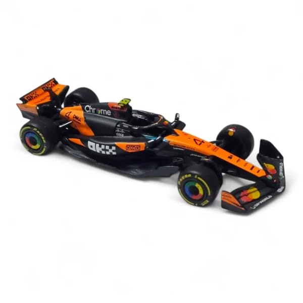 Bburago 1:64 Formula 1 2025 McLaren MCL39 No 4 Licensed Diecast Scale Model Car