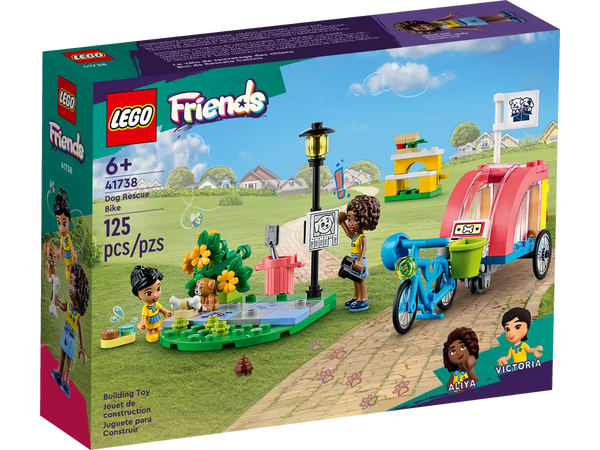 LEGO Friends Dog Rescue Bike 6+ 125Pcs 41738