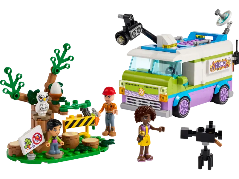Lego Friends 41749 Newsroom Van 6+