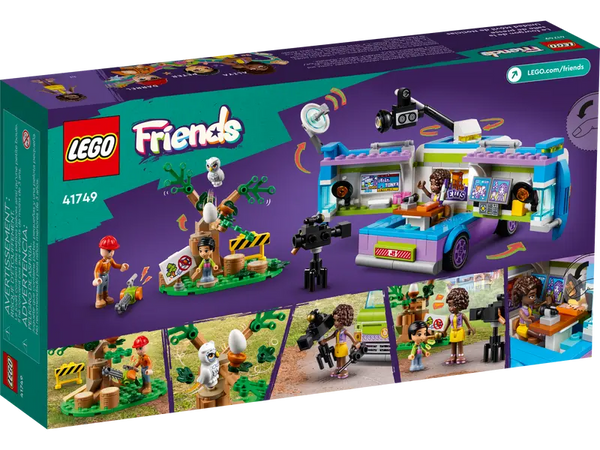 LEGO Friends Newsroom Van 6+ 446Pcs 41749
