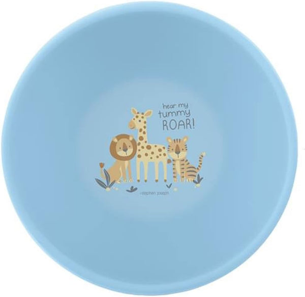 Stephen Joseph Silicone Bowl - Zoo