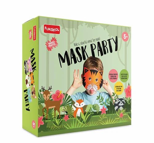 Handycrafts Mask Party 38-Piece 5Y+ – Multicolor